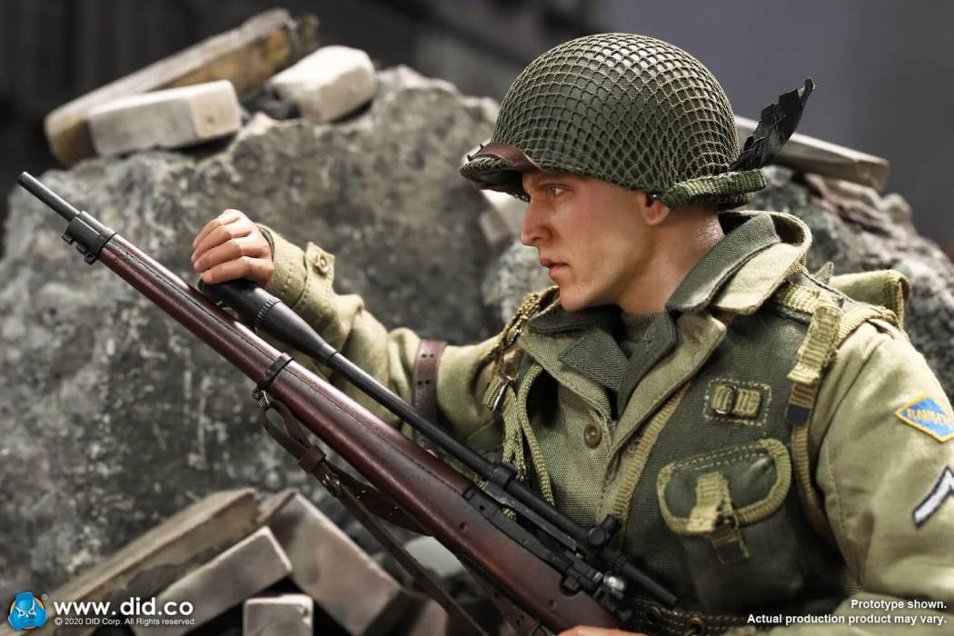 A80144 WWII US 2nd Ranger Battalion Series 4 Private Jackson 1/6