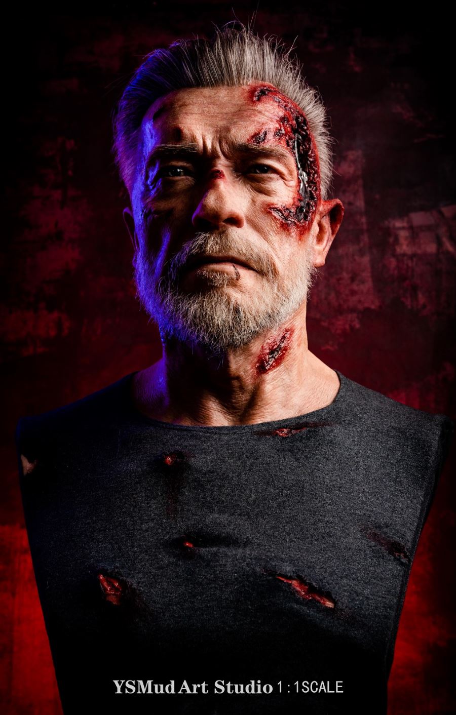 Artist customization terminator bust (old age version) 1/1