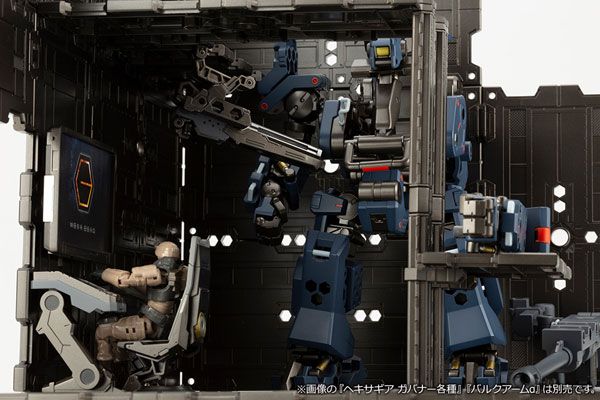 Hexa Gear Block 01 DX Head Quarter 1/24 Kit Block