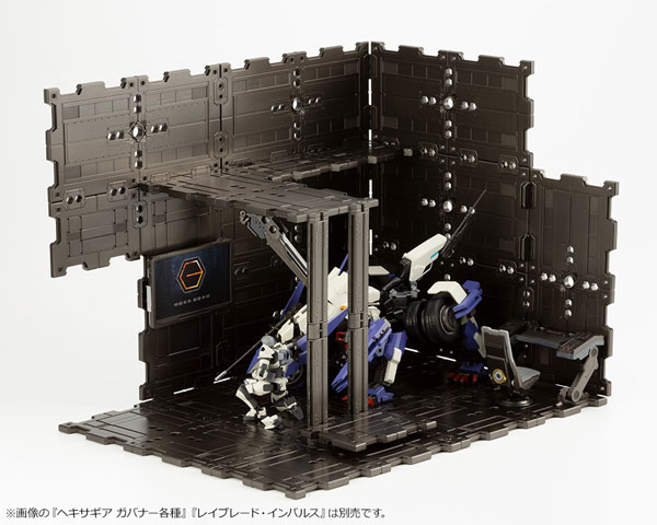 Hexa Gear Block 01 DX Head Quarter 1/24 Kit Block