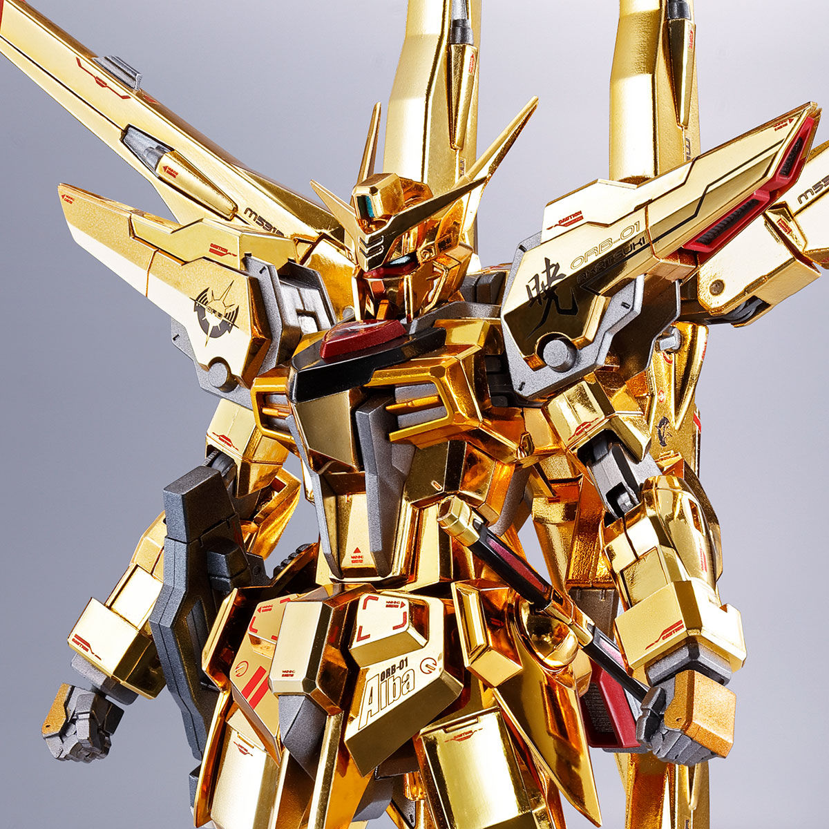 METAL ROBOT soul  Akatsuki Gundam (with Shiranui)