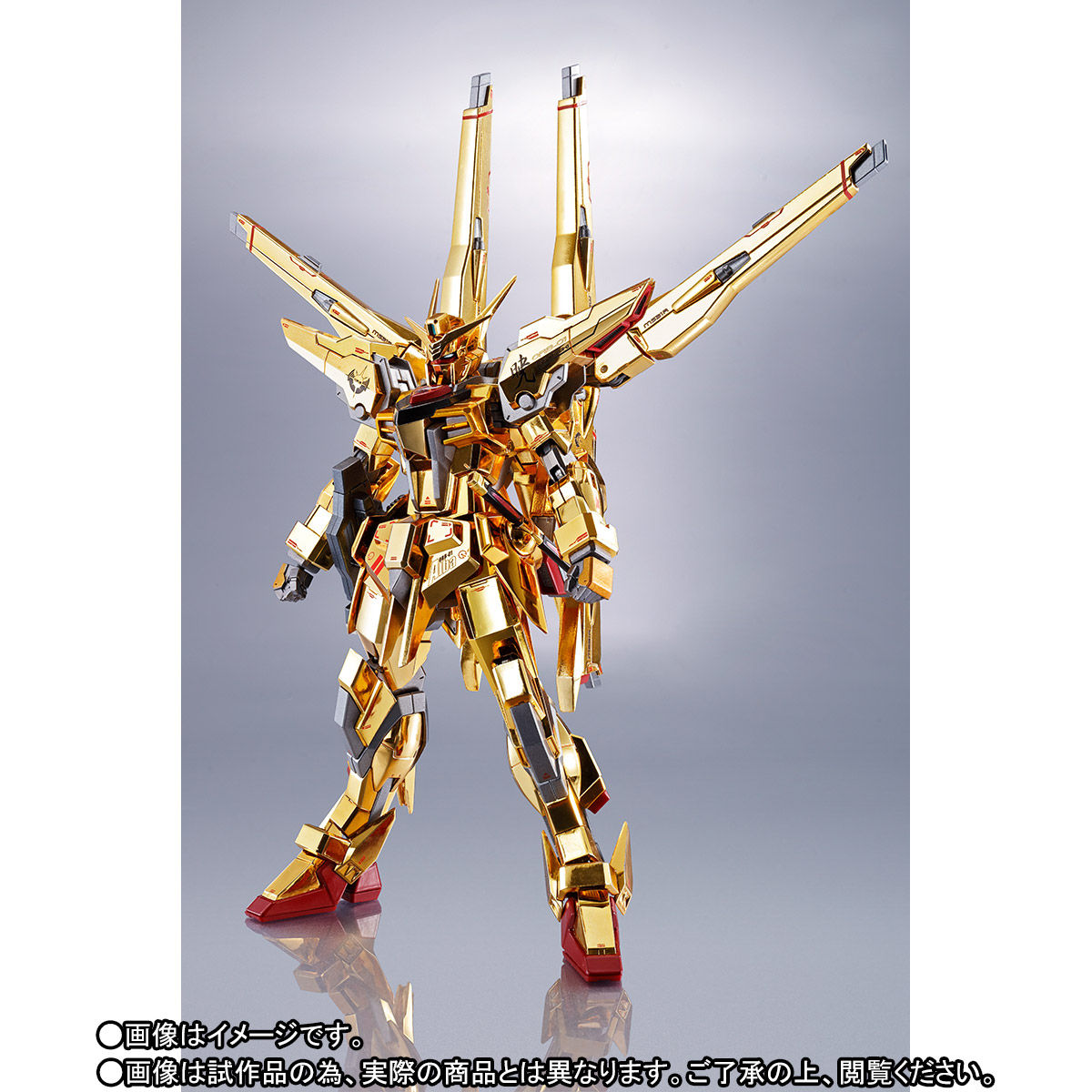 METAL ROBOT soul  Akatsuki Gundam (with Shiranui)
