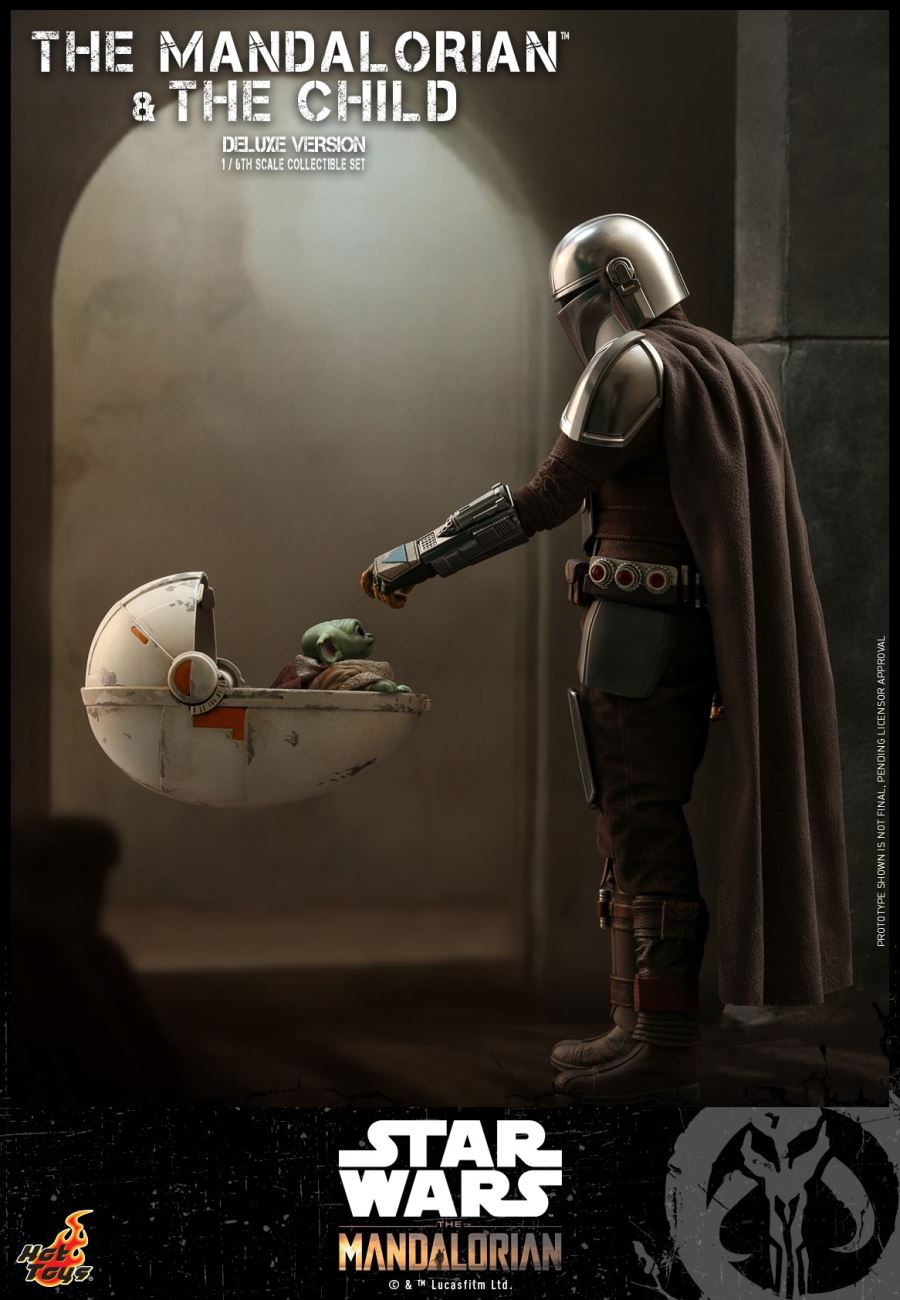 The Mandalorian and The Child (Deluxe Version) 1/6 Scale Collectible Set