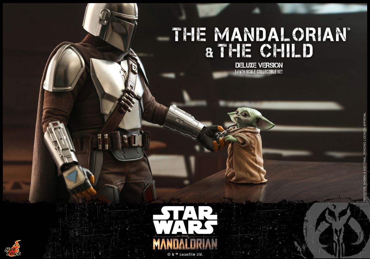 The Mandalorian and The Child (Deluxe Version) 1/6 Scale Collectible Set