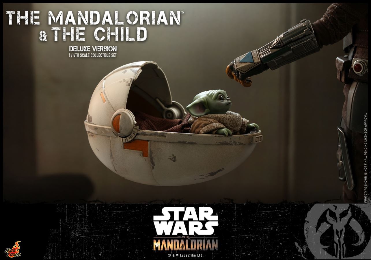 The Mandalorian and The Child (Deluxe Version) 1/6 Scale Collectible Set