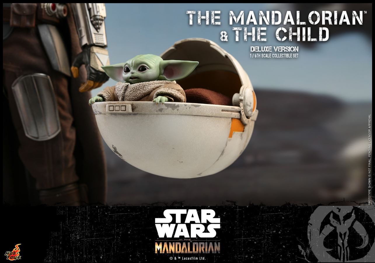 The Mandalorian and The Child (Deluxe Version) 1/6 Scale Collectible Set