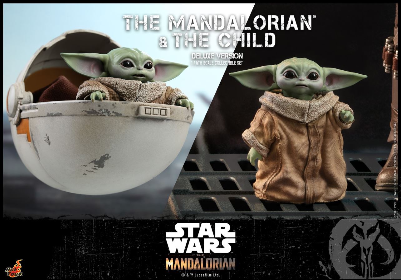 The Mandalorian and The Child (Deluxe Version) 1/6 Scale Collectible Set