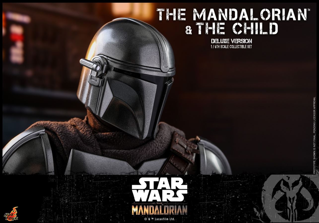 The Mandalorian and The Child (Deluxe Version) 1/6 Scale Collectible Set