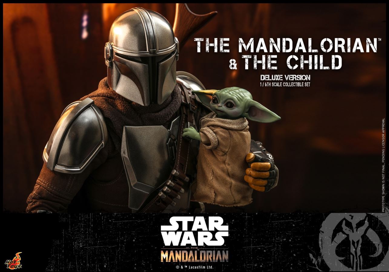 The Mandalorian and The Child (Deluxe Version) 1/6 Scale Collectible Set