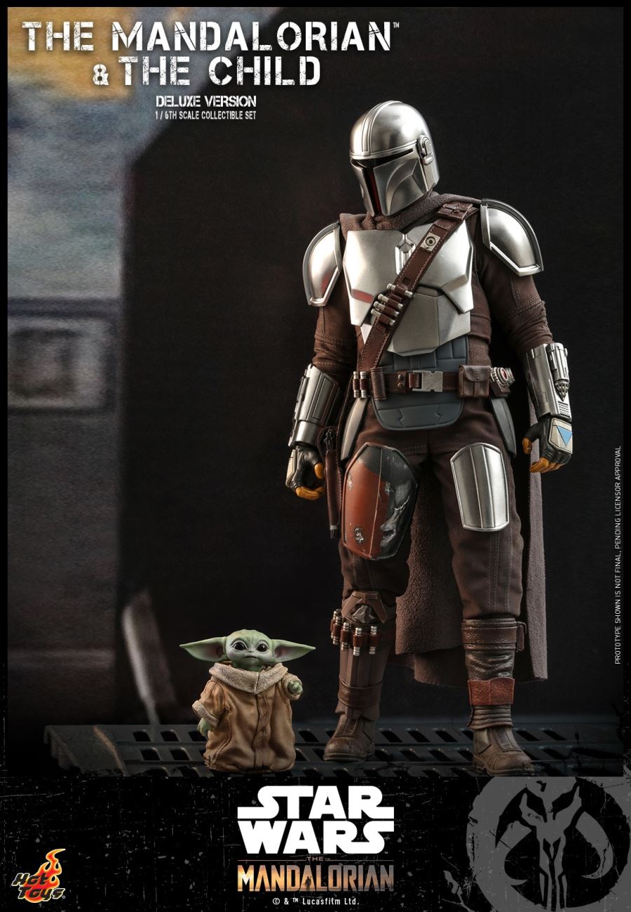 The Mandalorian and The Child (Deluxe Version) 1/6 Scale Collectible Set