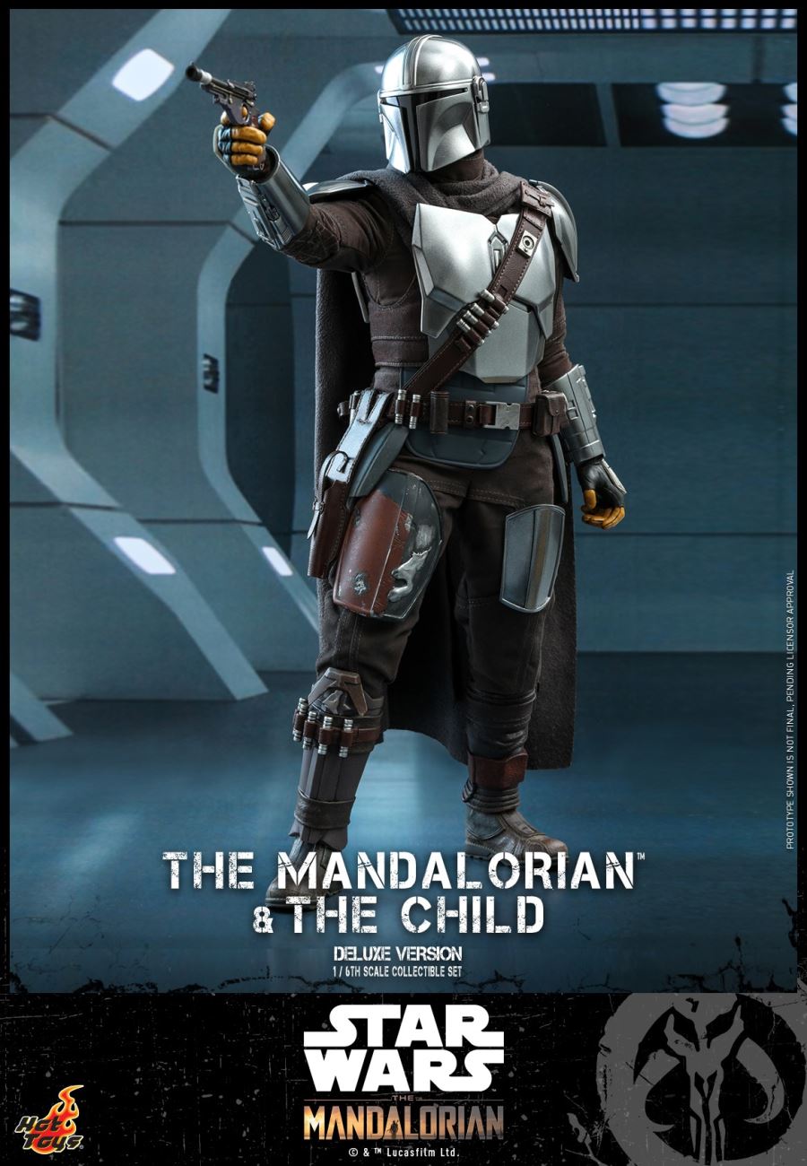 The Mandalorian and The Child (Deluxe Version) 1/6 Scale Collectible Set