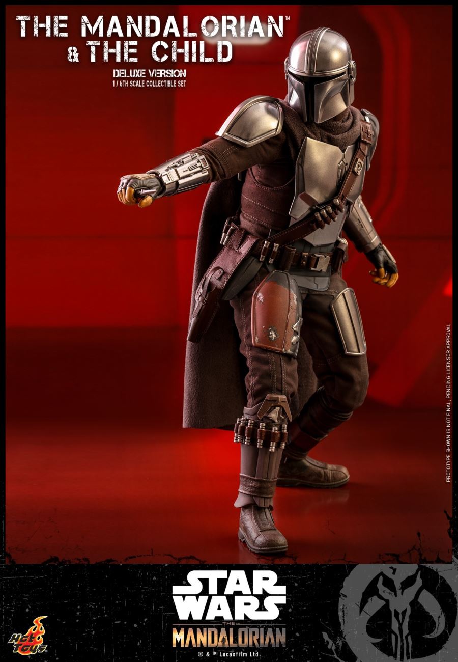The Mandalorian and The Child (Deluxe Version) 1/6 Scale Collectible Set