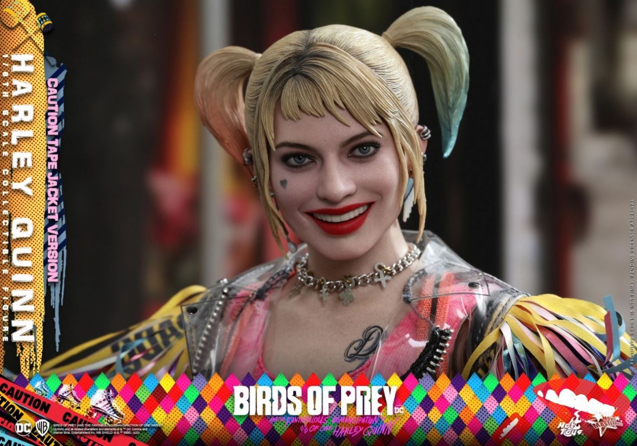 Birds Of Prey Harley Quinn (Caution Tape Jacket Version) 1/6TH Scale Collectible Figure