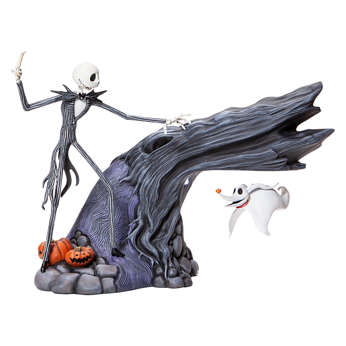  The Nightmare Before Christmas - Jack Skellington and Zero Levitating Figure