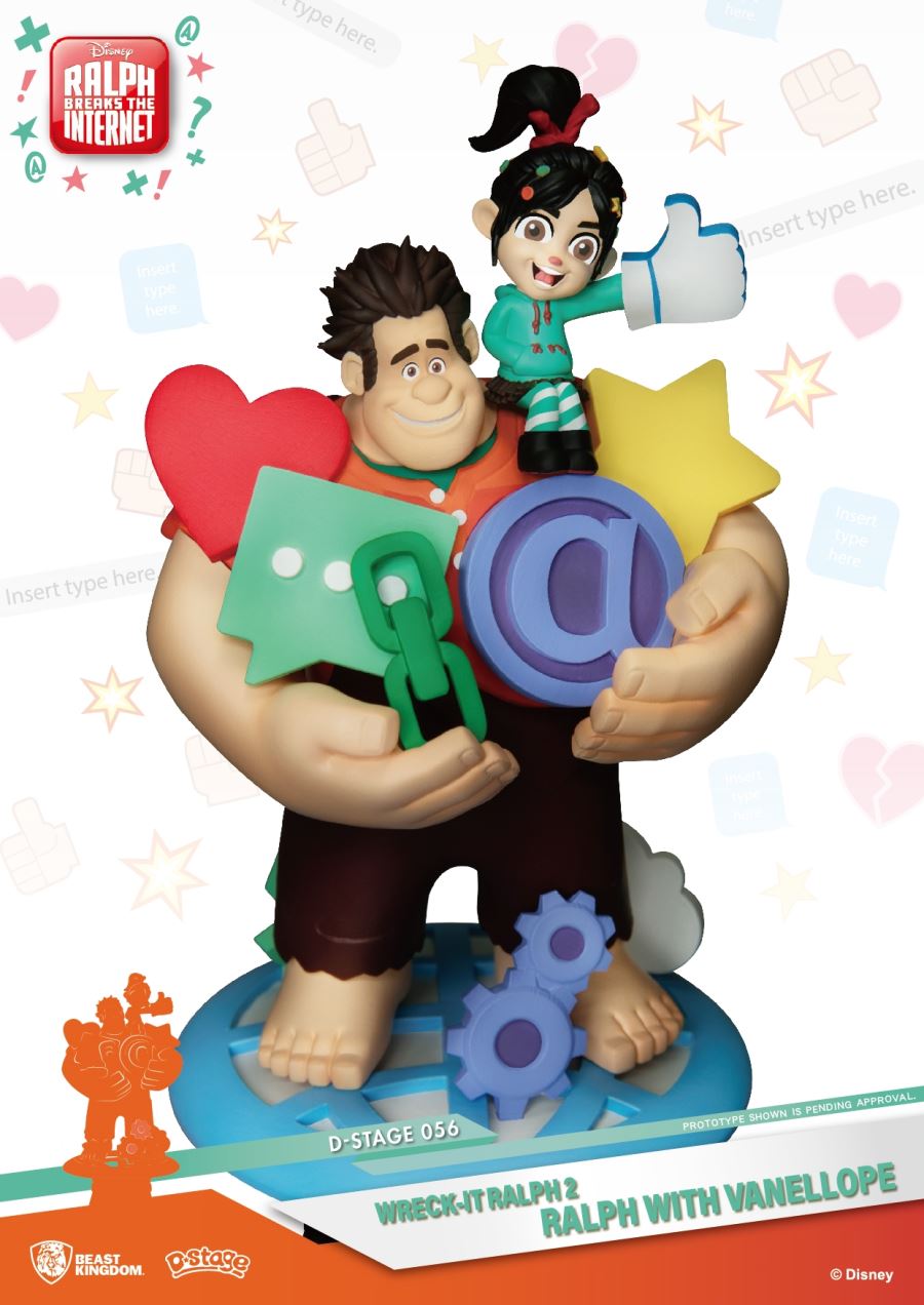 Wreck-It Ralph 2 - RALPH WITH VANELLOPE