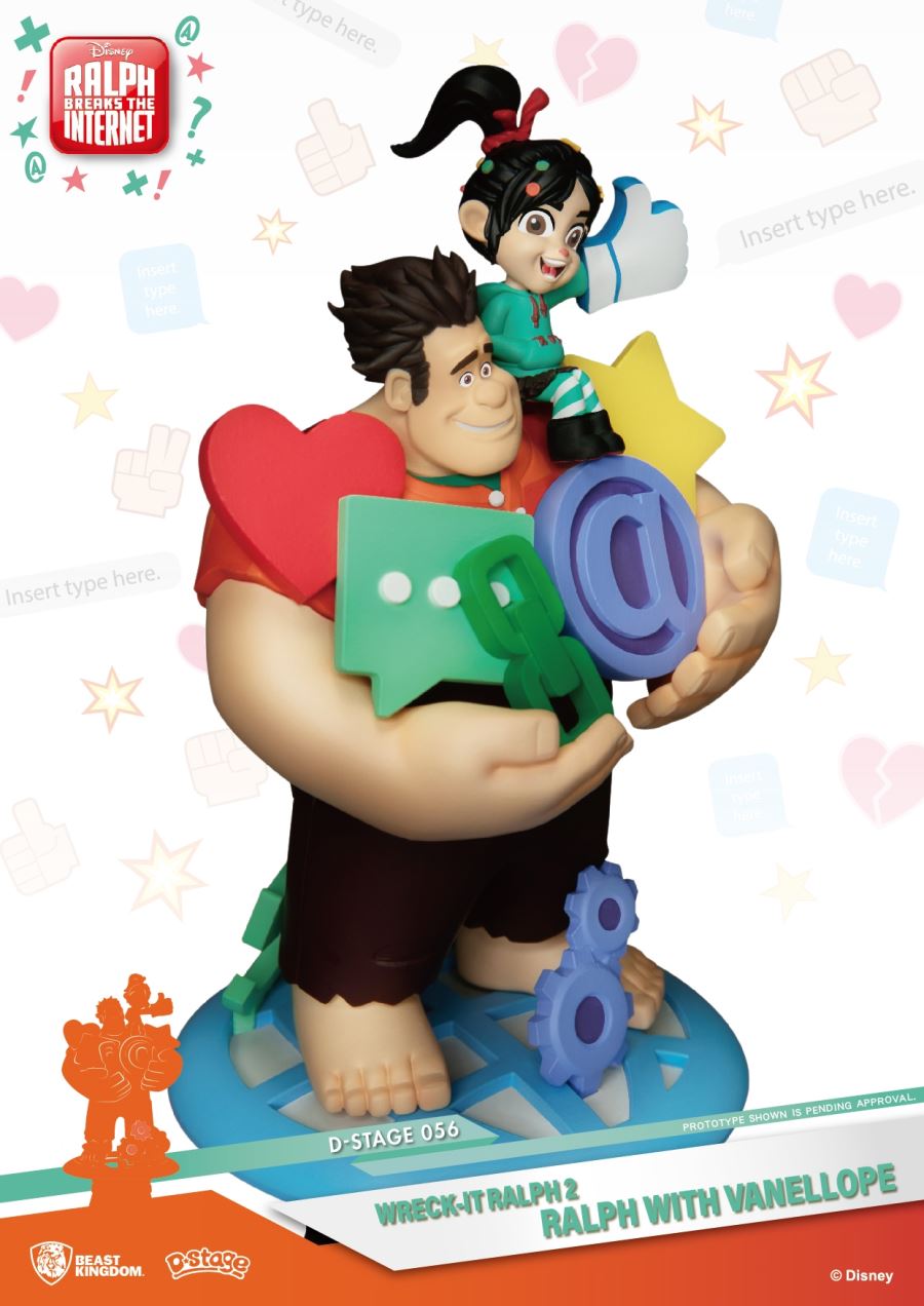 Wreck-It Ralph 2 - RALPH WITH VANELLOPE