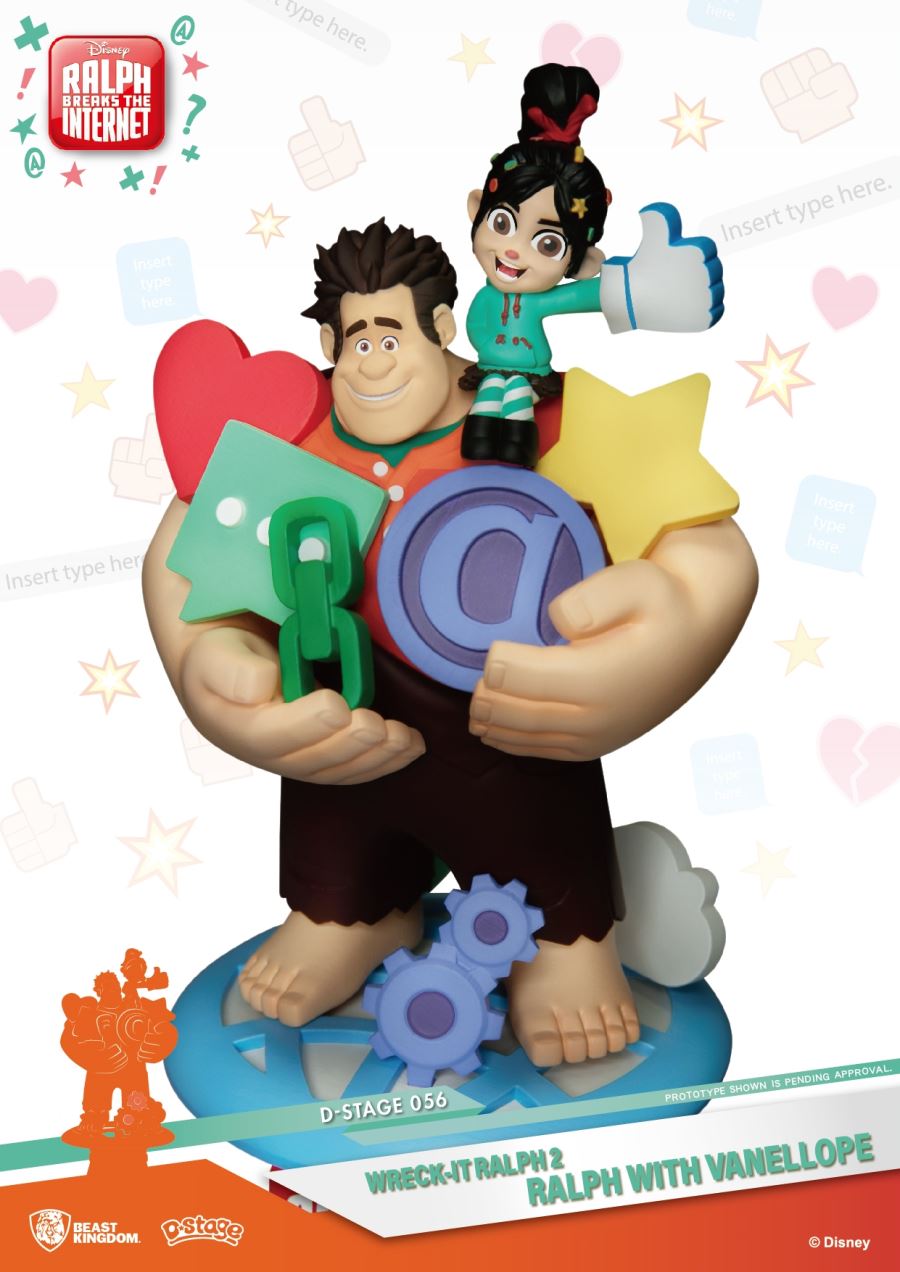 Wreck-It Ralph 2 - RALPH WITH VANELLOPE
