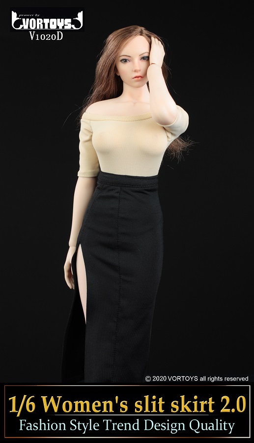 1/6 Women's slit skirt (V1019)