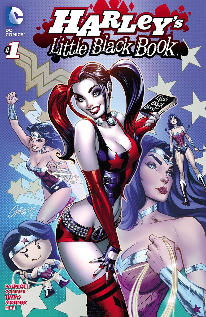 HARLEY QUINN RED, WHITE & BLACK: HARLEY QUINN BY J. SCOTT CAMPBELL
