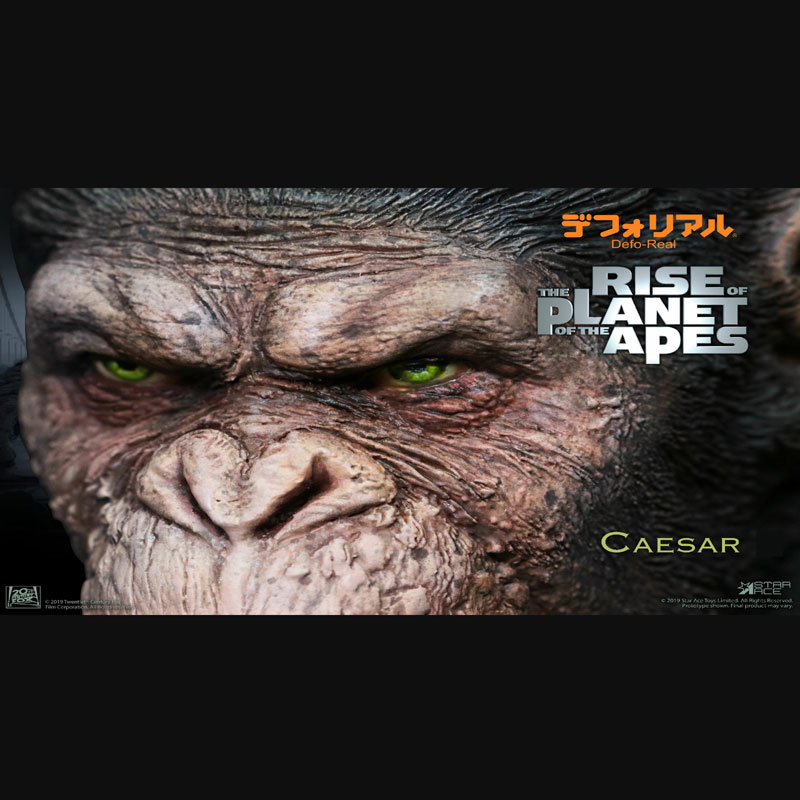 Defo-Real (The Rise of Planet of the Apes) Caesar (Deluxe Edition)