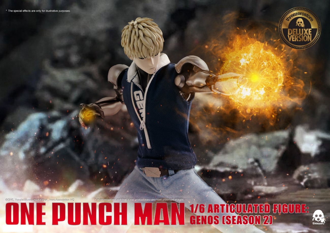 Genos 1/6 Action Figure (One-Punch Man:Second Season) Deluxe Edition