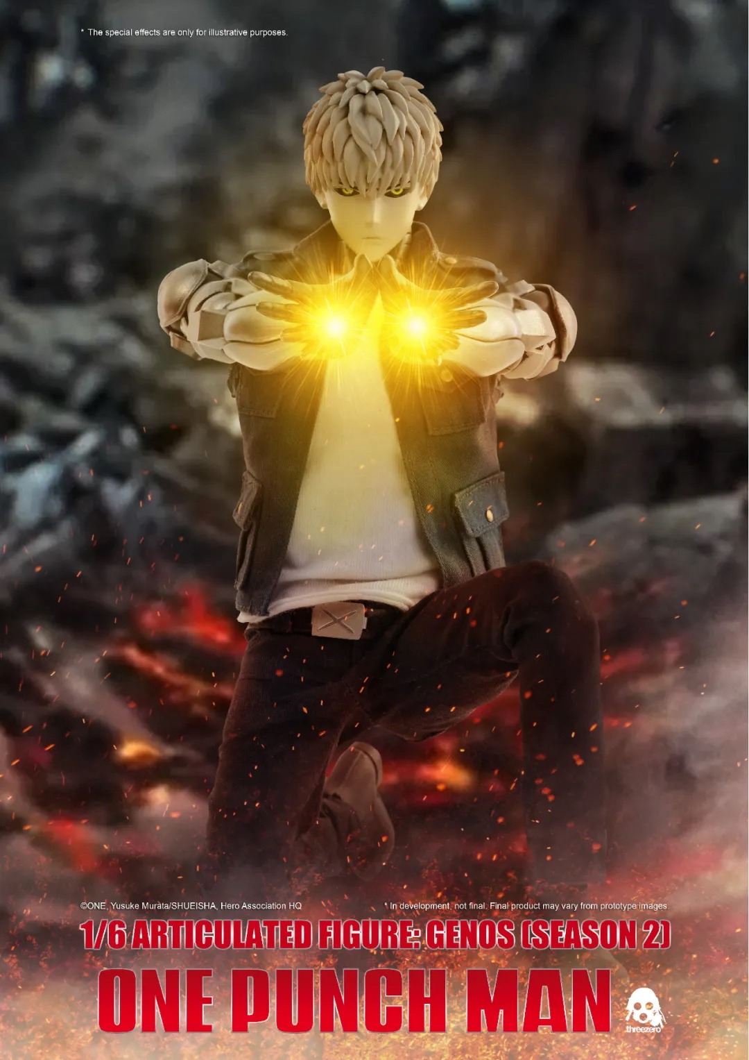 Genos 1/6 Action Figure (One-Punch Man:Second Season) Deluxe Edition
