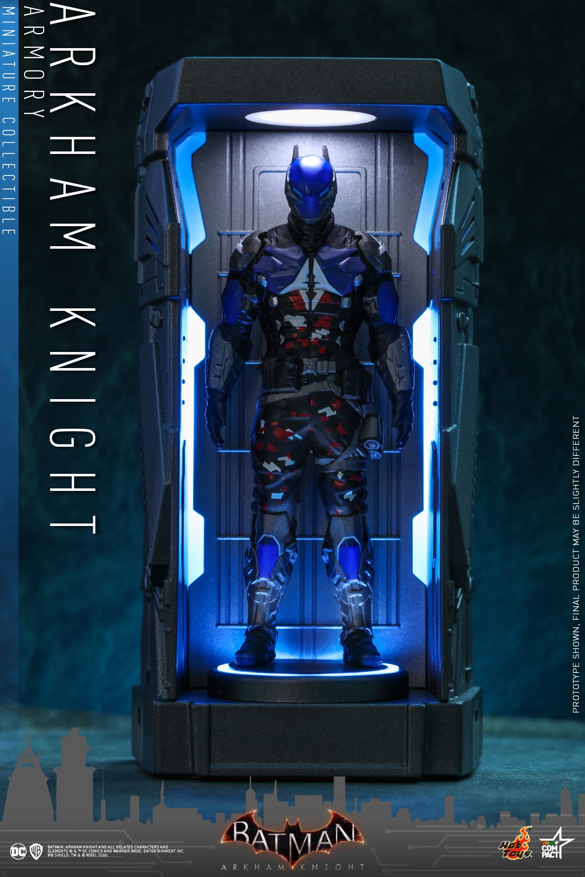 BATMAN: ARKHAM KNIGHT BATMAN ARMORY MINIATURE COLLECTIBLE