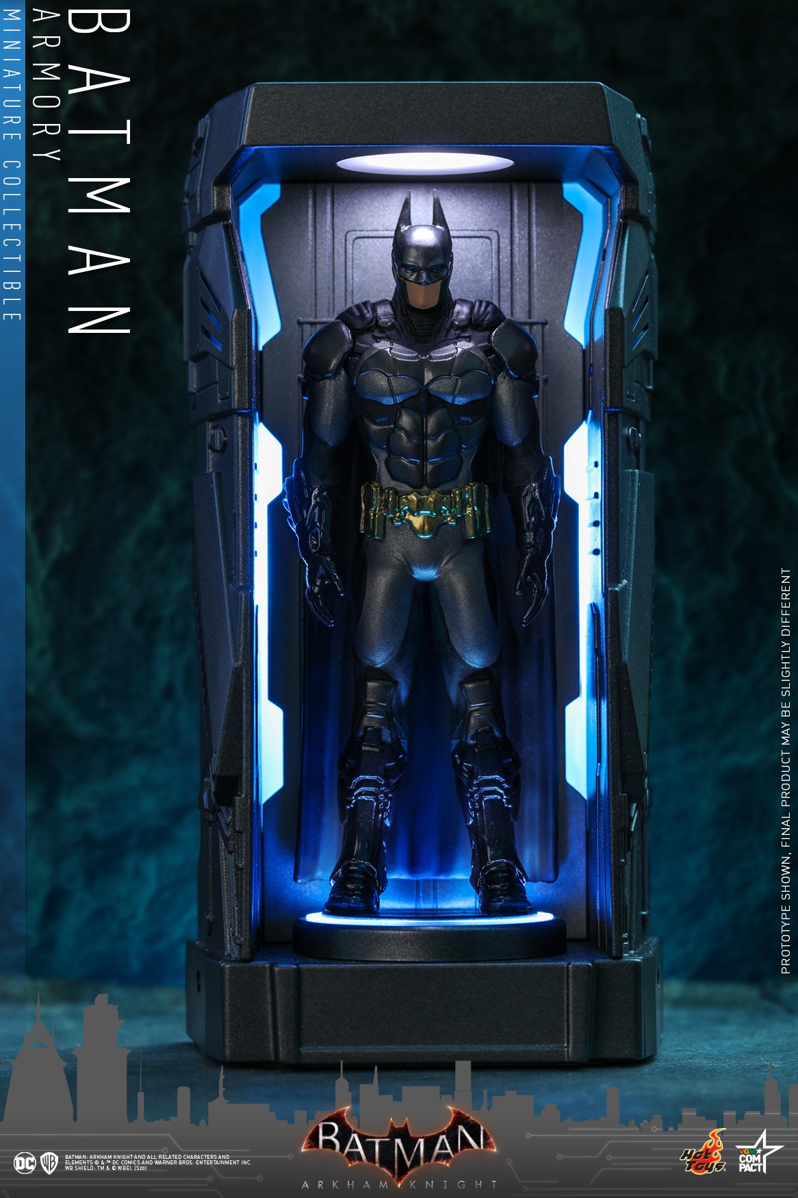 BATMAN: ARKHAM KNIGHT BATMAN ARMORY MINIATURE COLLECTIBLE