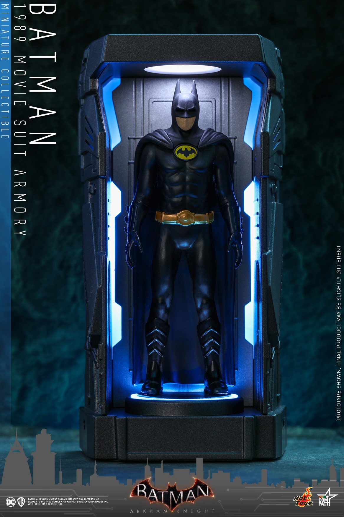 BATMAN: ARKHAM KNIGHT BATMAN ARMORY MINIATURE COLLECTIBLE
