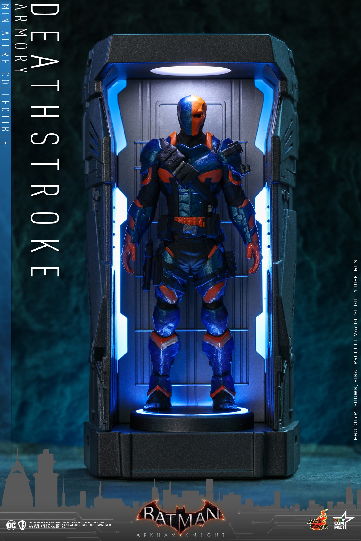 BATMAN: ARKHAM KNIGHT BATMAN ARMORY MINIATURE COLLECTIBLE