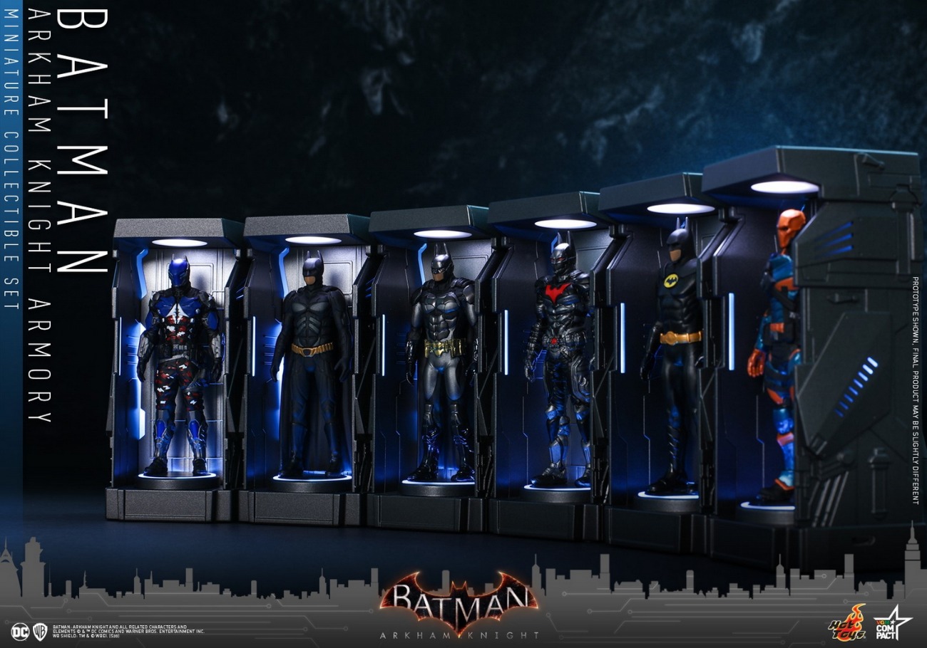 BATMAN: ARKHAM KNIGHT BATMAN ARMORY MINIATURE COLLECTIBLE