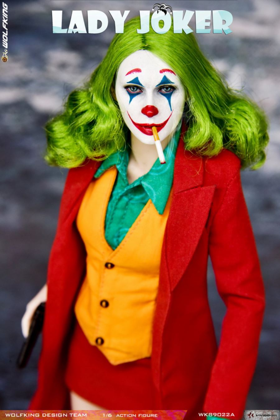 1/6 Female Joker-WK89022ABC