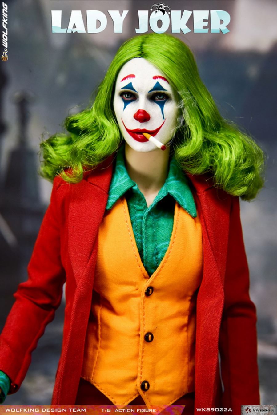 1/6 Female Joker-WK89022ABC