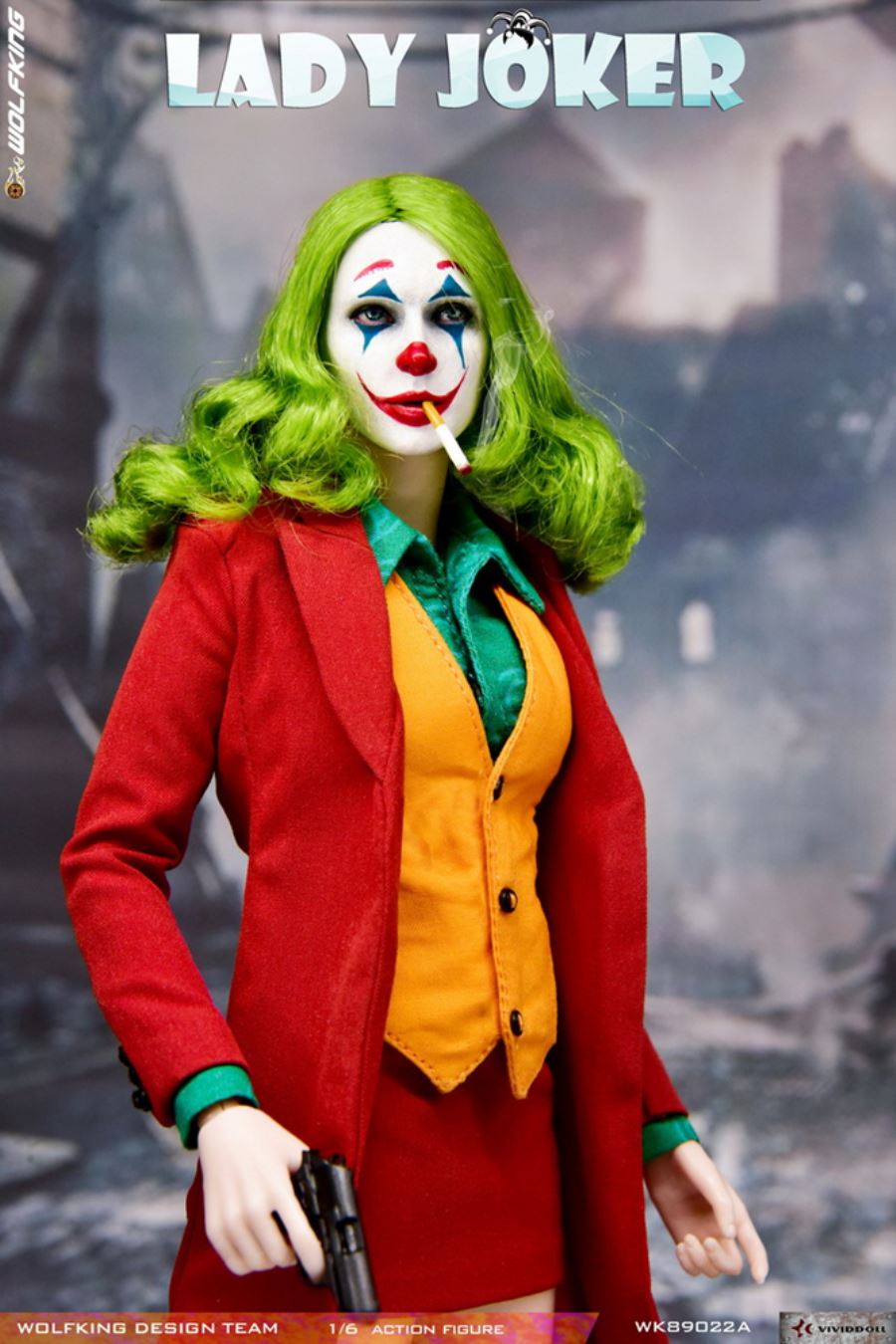 1/6 Female Joker-WK89022ABC