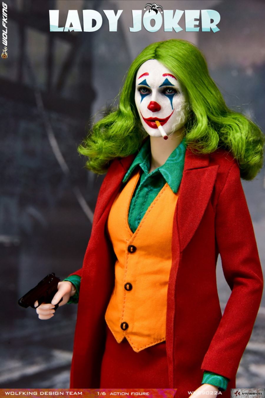 1/6 Female Joker-WK89022ABC
