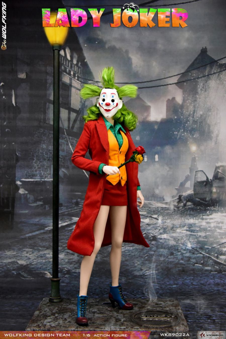 1/6 Female Joker-WK89022ABC