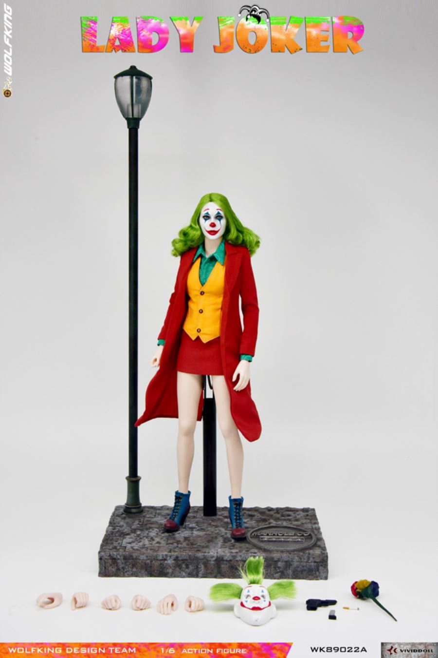 1/6 Female Joker-WK89022ABC