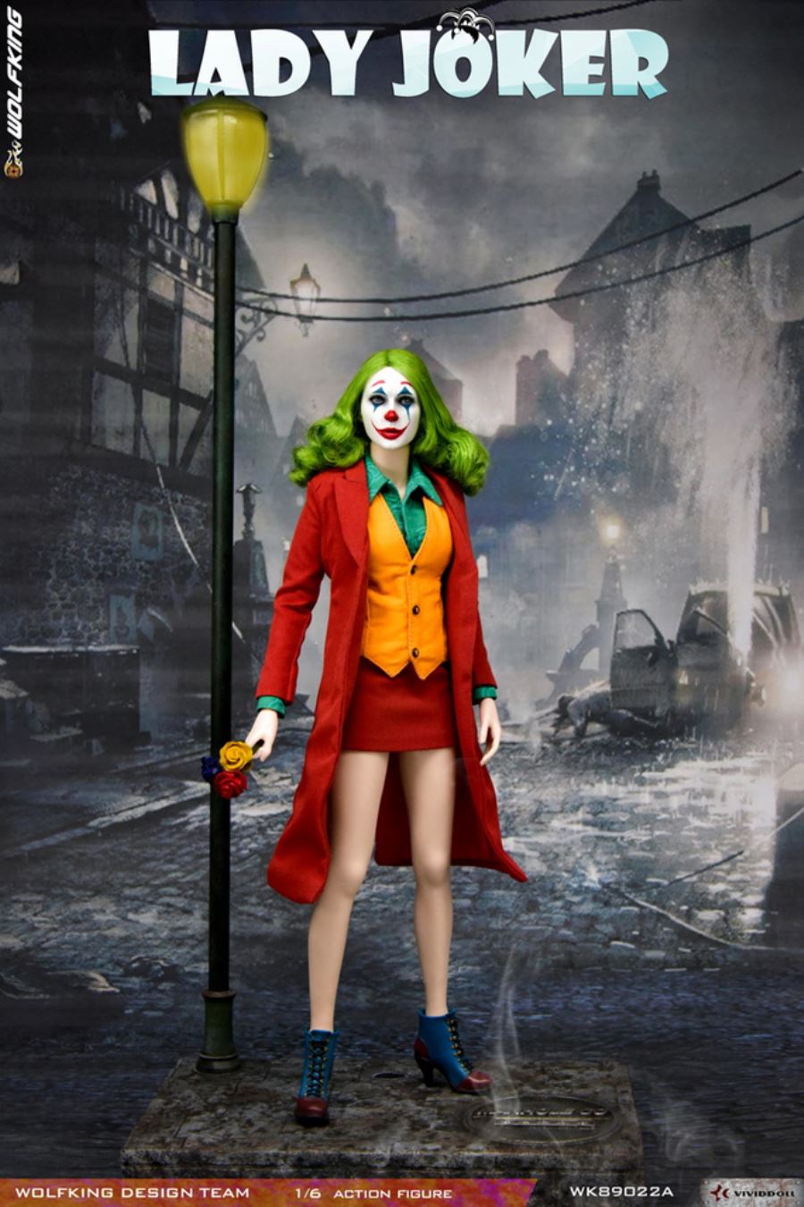 1/6 Female Joker-WK89022ABC