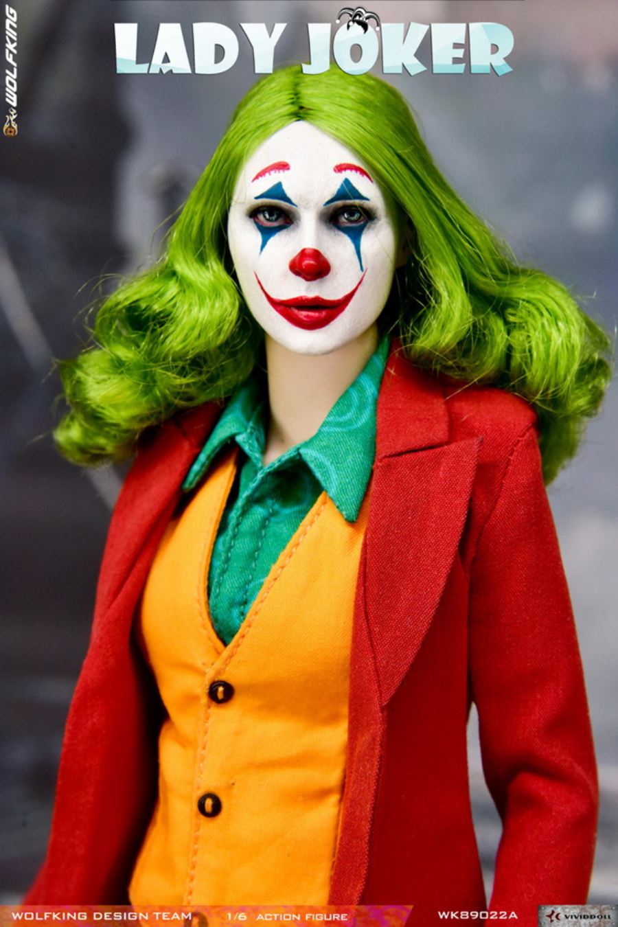 1/6 Female Joker-WK89022ABC