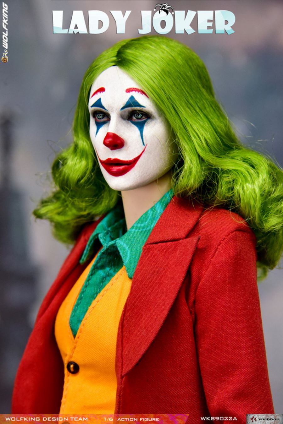 1/6 Female Joker-WK89022ABC