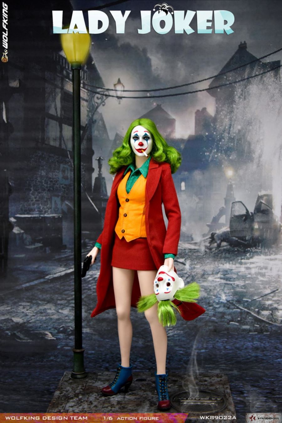 1/6 Female Joker-WK89022ABC