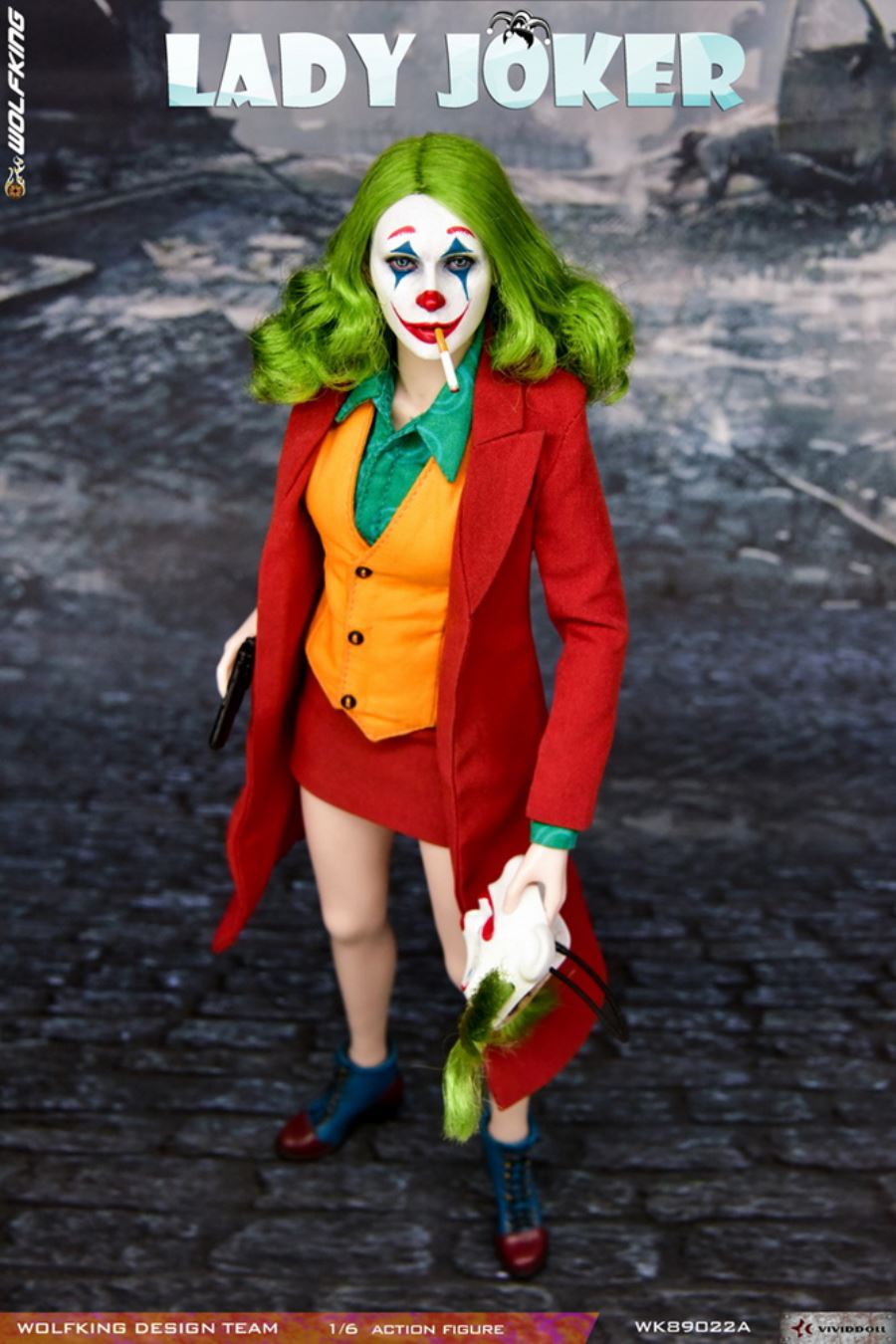 1/6 Female Joker-WK89022ABC