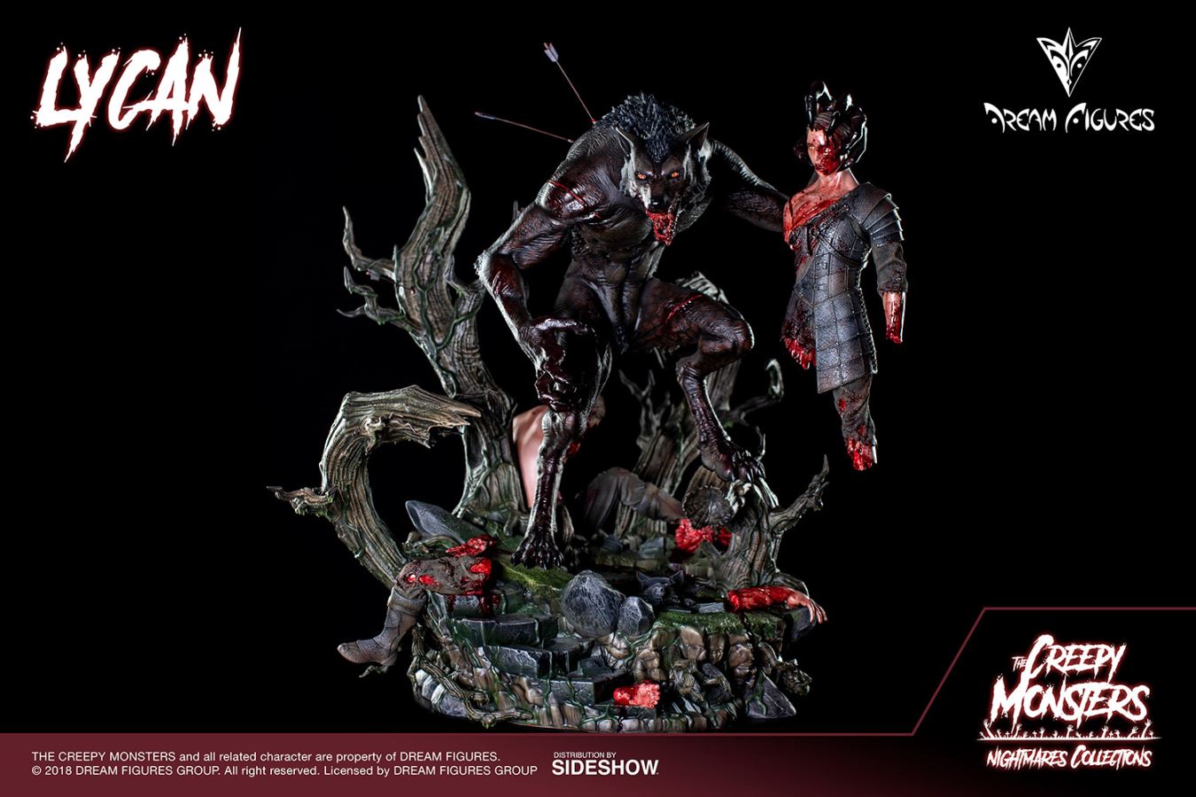 The Creepy Monsters Lycan 1/4 Scale Limited Edition Statue