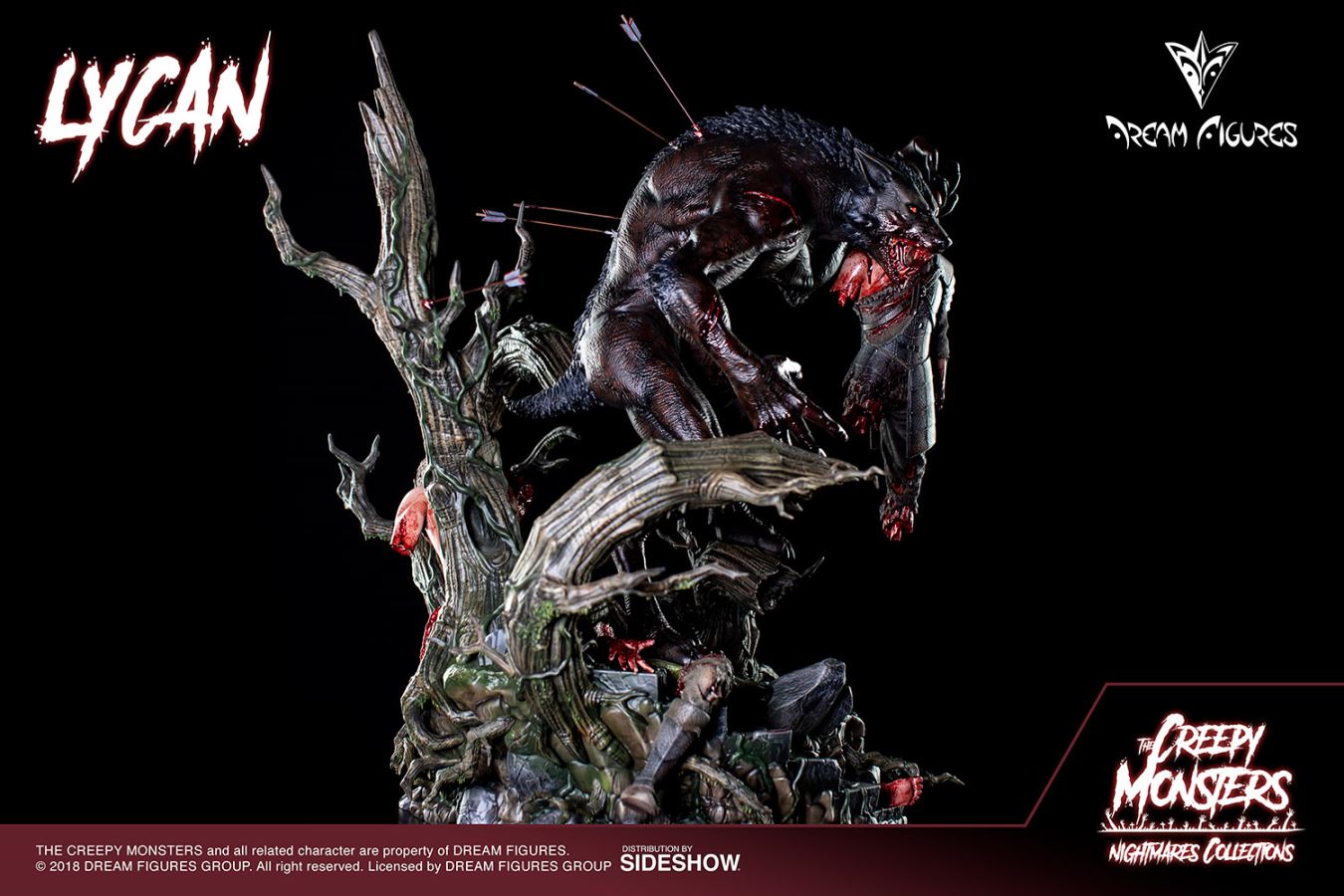The Creepy Monsters Lycan 1/4 Scale Limited Edition Statue