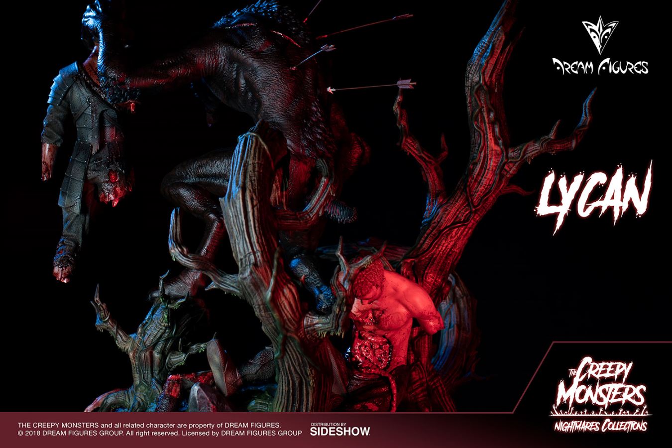 The Creepy Monsters Lycan 1/4 Scale Limited Edition Statue