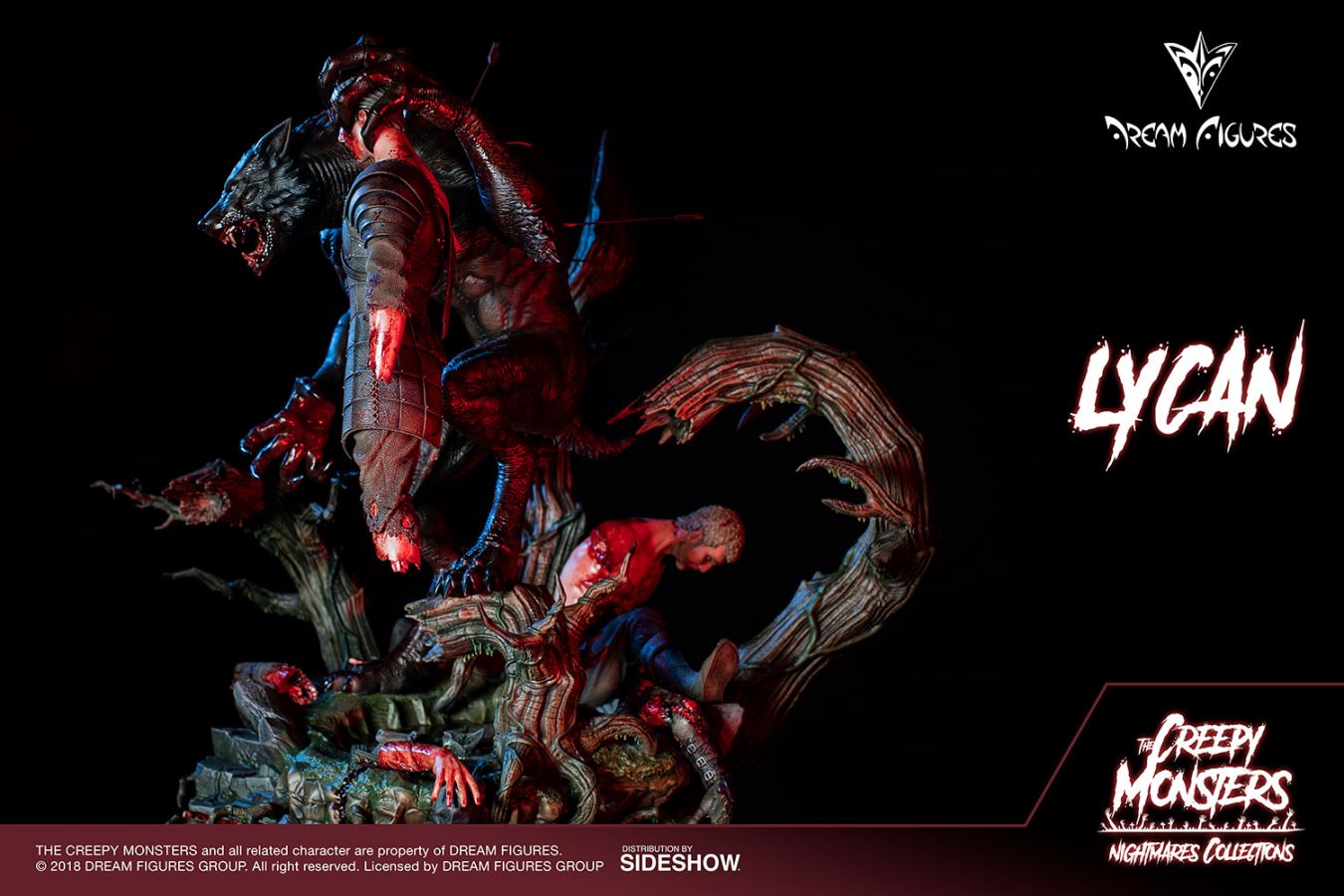 The Creepy Monsters Lycan 1/4 Scale Limited Edition Statue