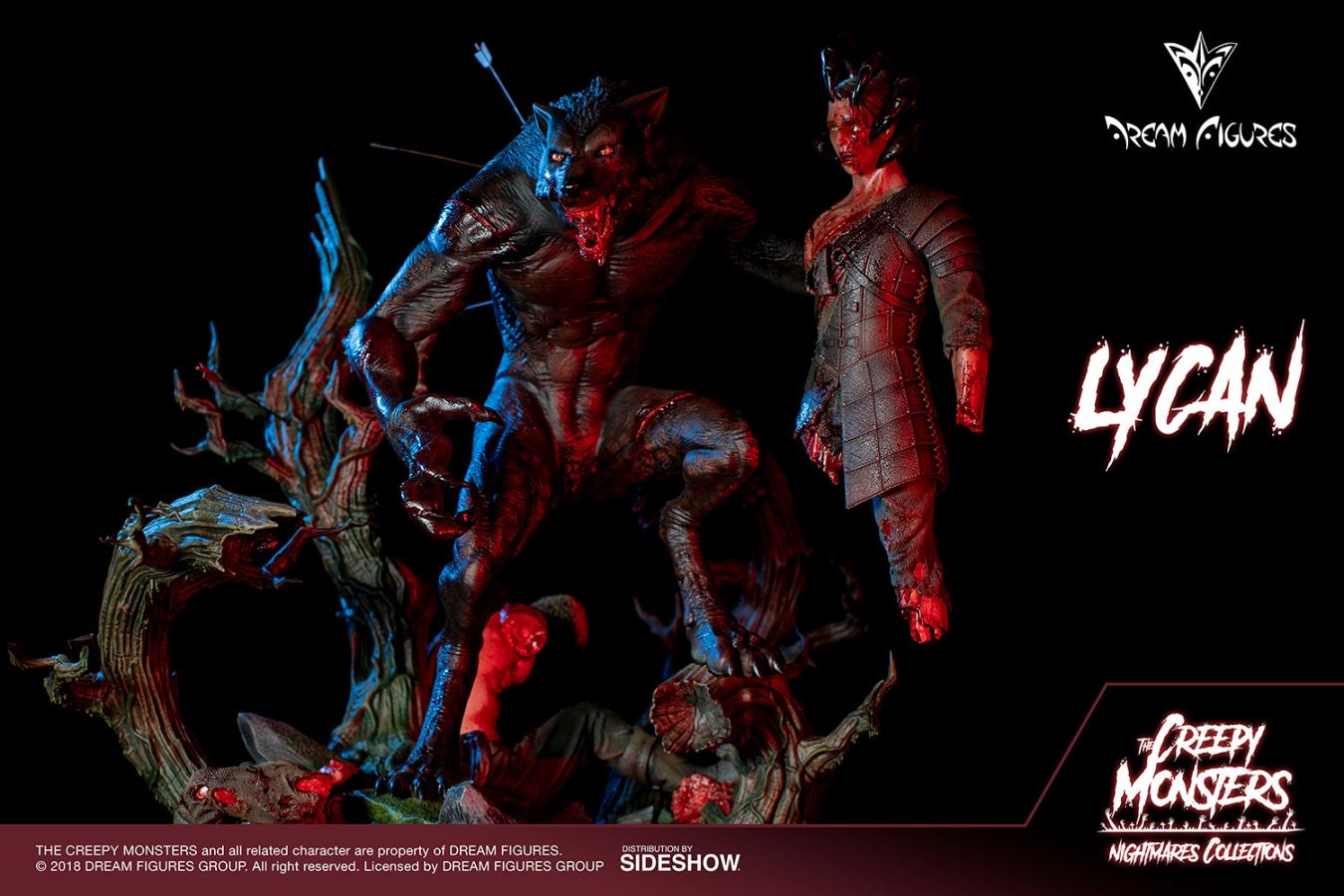 The Creepy Monsters Lycan 1/4 Scale Limited Edition Statue