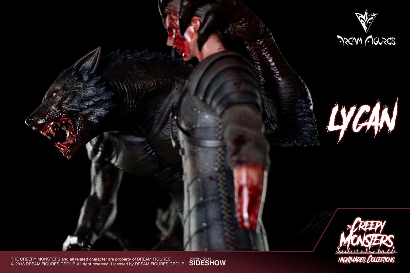 The Creepy Monsters Lycan 1/4 Scale Limited Edition Statue