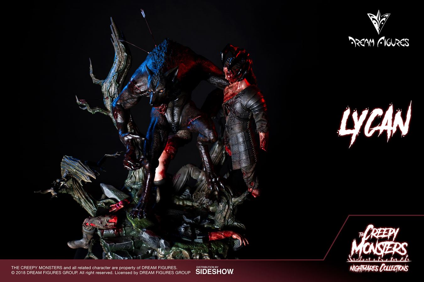 The Creepy Monsters Lycan 1/4 Scale Limited Edition Statue