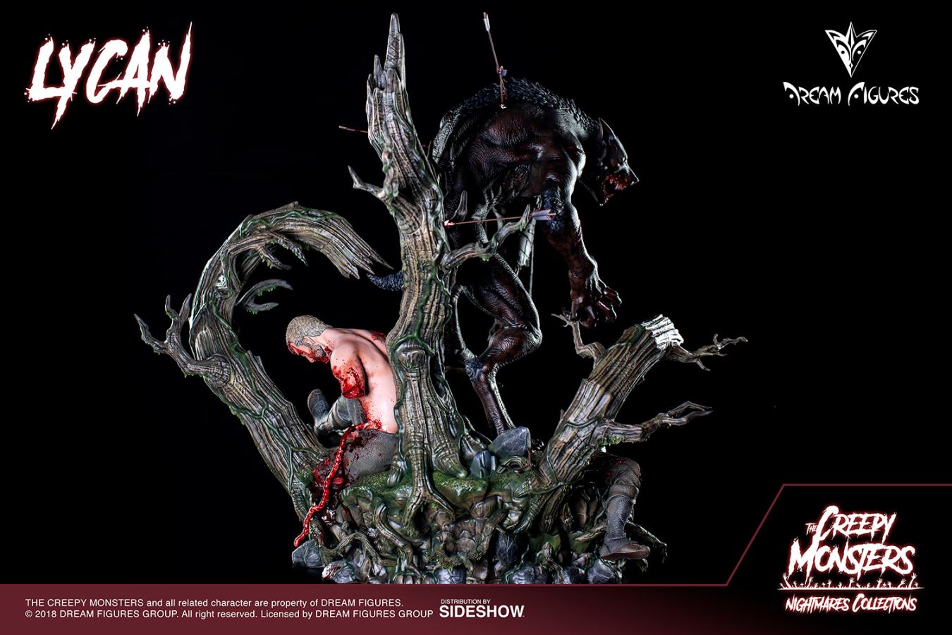 The Creepy Monsters Lycan 1/4 Scale Limited Edition Statue